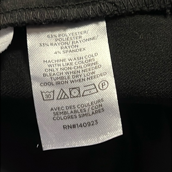 Loft Black Sailor Button-Detail Pants - Picture 6 of 6